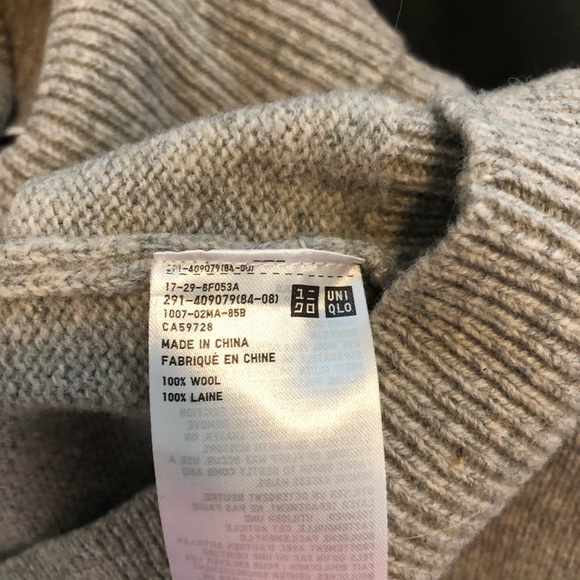 UNIQLO 100% WOOL DRESS - Picture 3 of 7